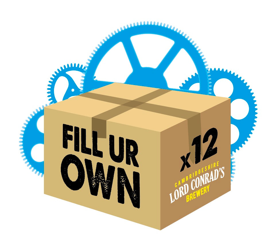 Lord Conrad’s Brewery Fill Your Own Box with 12 Bottles