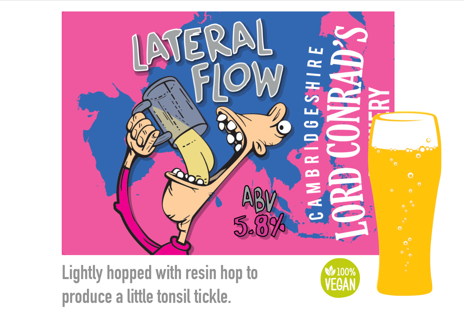 Lateral Flow 5.8% suitable for vegans 